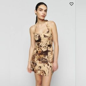 🔥🔥🔥Reformation Isha Linen Mini Dress Size 0